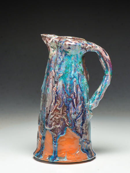 #6939 Oni-Glazed pitcher