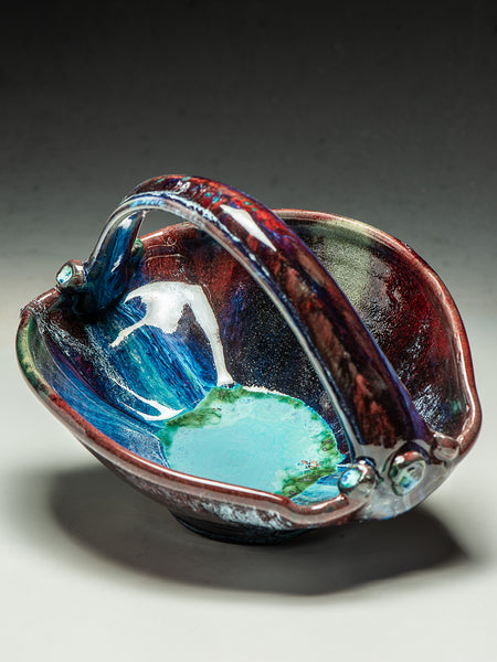 #6954 Oni-Glazed Basket