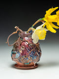 #7079 Oni-Glazed Wall Vase