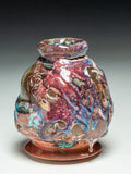 #7079 Oni-Glazed Wall Vase