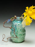 #7087 Oni-Glazed Wall Vase