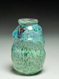 #7087 Oni-Glazed Wall Vase