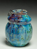 #7094 Oni-Glazed Wall Vase