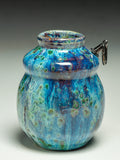 #7094 Oni-Glazed Wall Vase