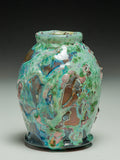 #7106 Oni-Glazed Wall Vase