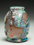 #7106 Oni-Glazed Wall Vase