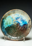 #6461 Oni-Glazed Plate with wall hanger