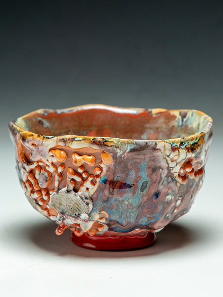 #6998 Oni-Glazed Tea Bowl