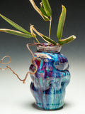 #6354 Oni-Glazed Wall Vase (Kake Hanaire)