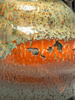 #6357 Oni-Glazed Wall Vase (Kake Hanaire)