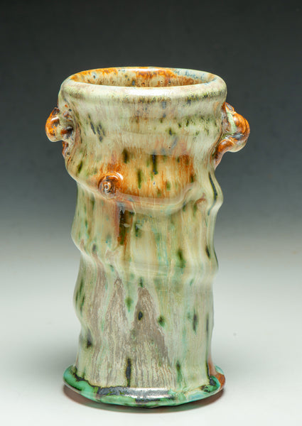 #6467 Oni-Glazed Vase