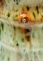 #6467 Oni-Glazed Vase