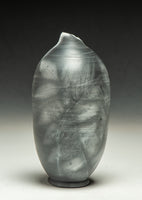 #6506  SAGGAR-FIRED BOTTLE with sumac, ferns and dill