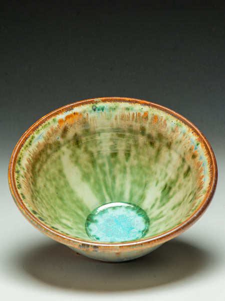 #6937 Triple-Glazed-Glazed Bowl
