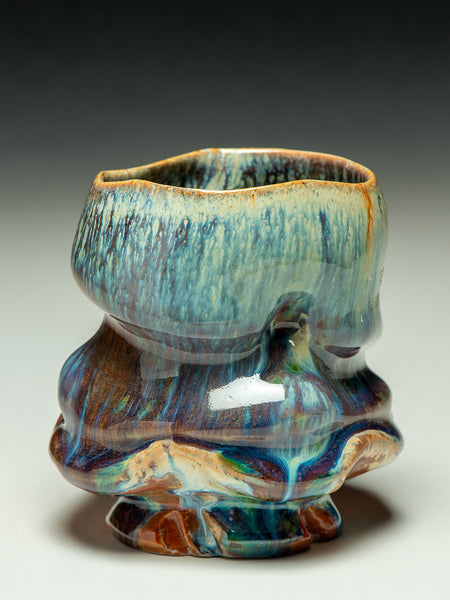 #6112 Oni-Glazed cup