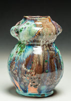 #6533 Oni-Glazed Vase